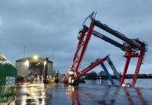 Colapso en Exolgan: el derrumbe de un muelle enciende las alarmas en la logística regional
