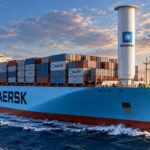 Maersk probará propulsión eólica asistida en un portacontenedores en 2027