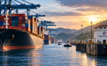 Congestión en puertos de Asia y restricciones en el Canal de Panamá presionan las tarifas marítimas