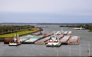 Paraguay se encamina a un nuevo récord de exportación de soja: la Hidrovía, clave para sostener el crecimiento