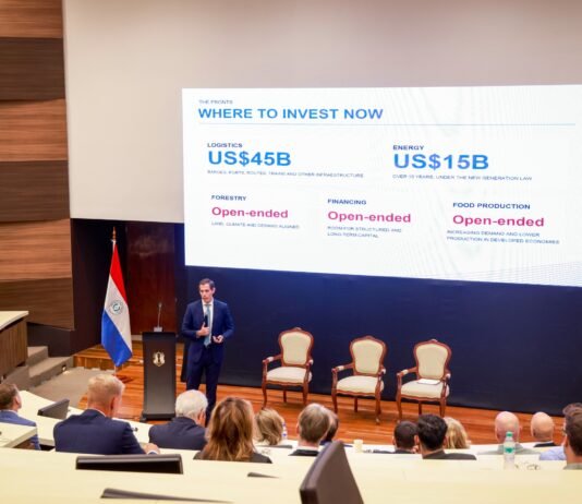 Paraguay busca atraer capital europeo y posicionarse como plataforma productiva y logística del Mercosur