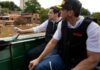 Peña visita zonas inundadas en Ciudad del Este y refuerza la asistencia a unas 450 familias